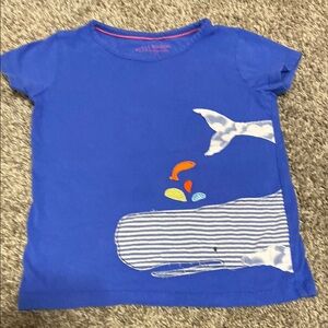 Mini Boden Blue Whale T-Shirt